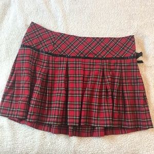 Torrid Red Plaid Skirt | Punk Rock School Girl